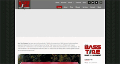 Desktop Screenshot of basstire.com